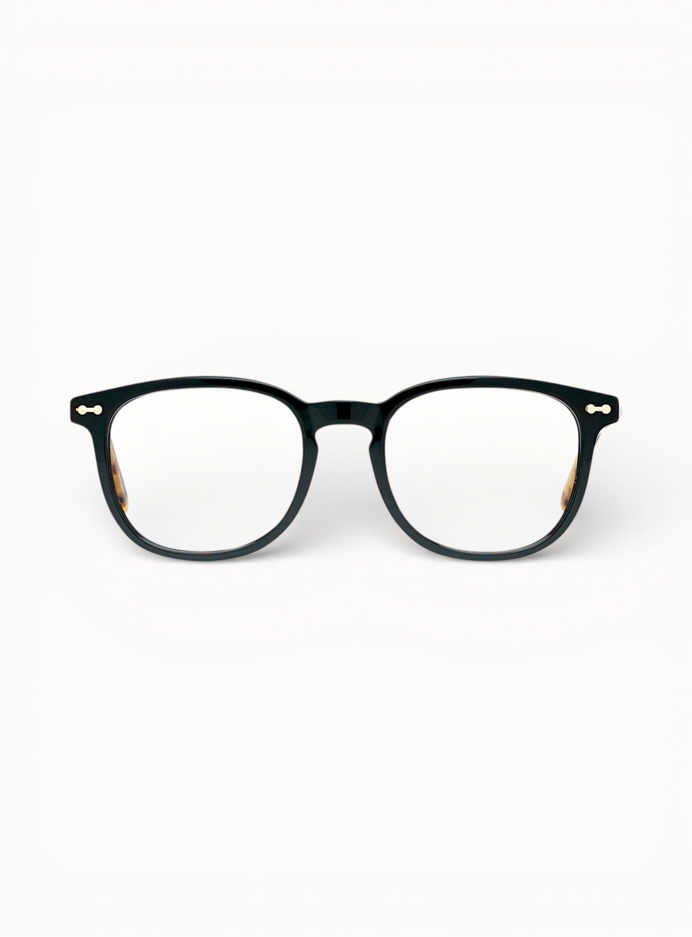 optique-axel-noir-ecaille-miel-face