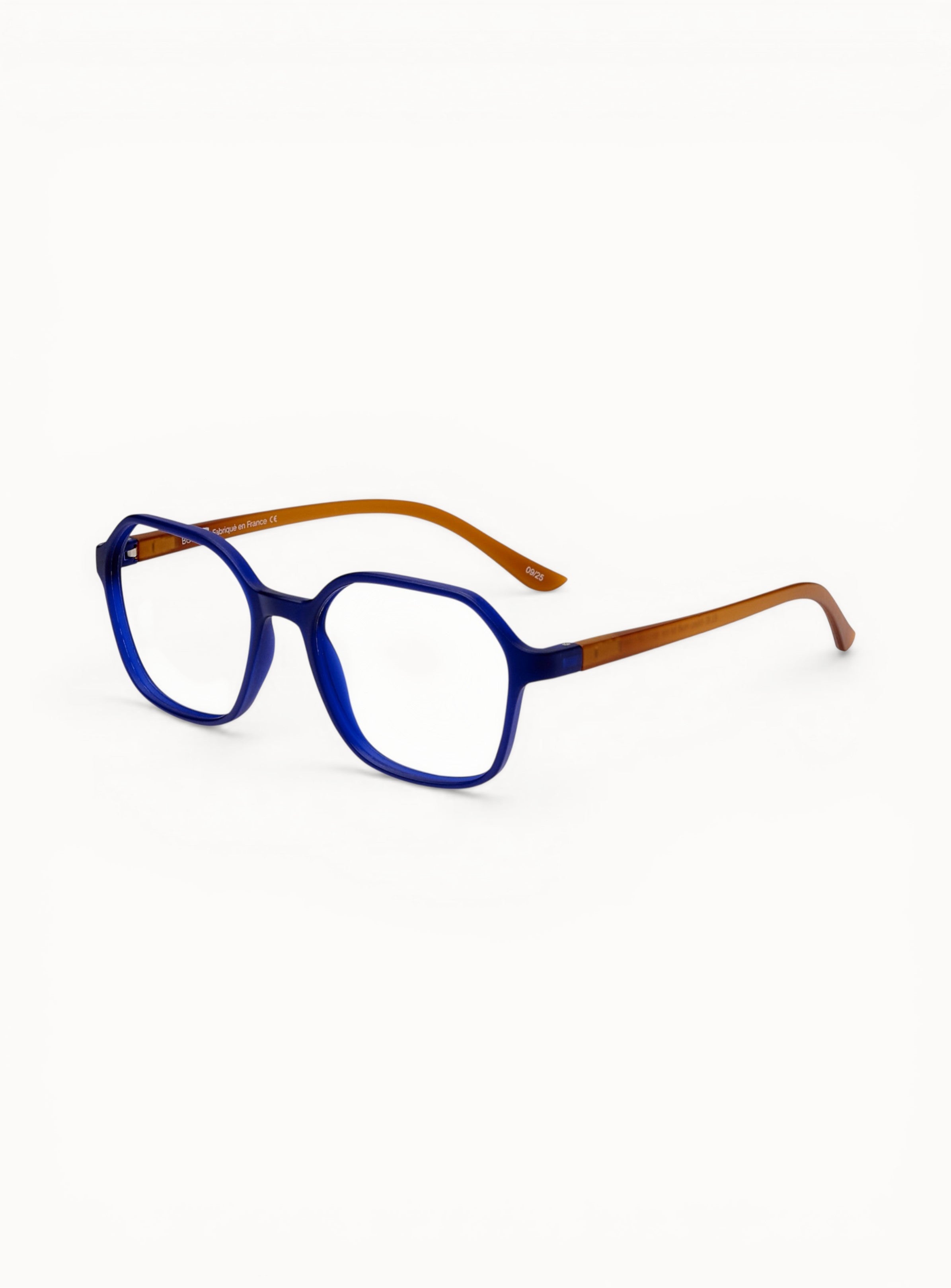 optique-elie-bleu-nuit-caramel-quart