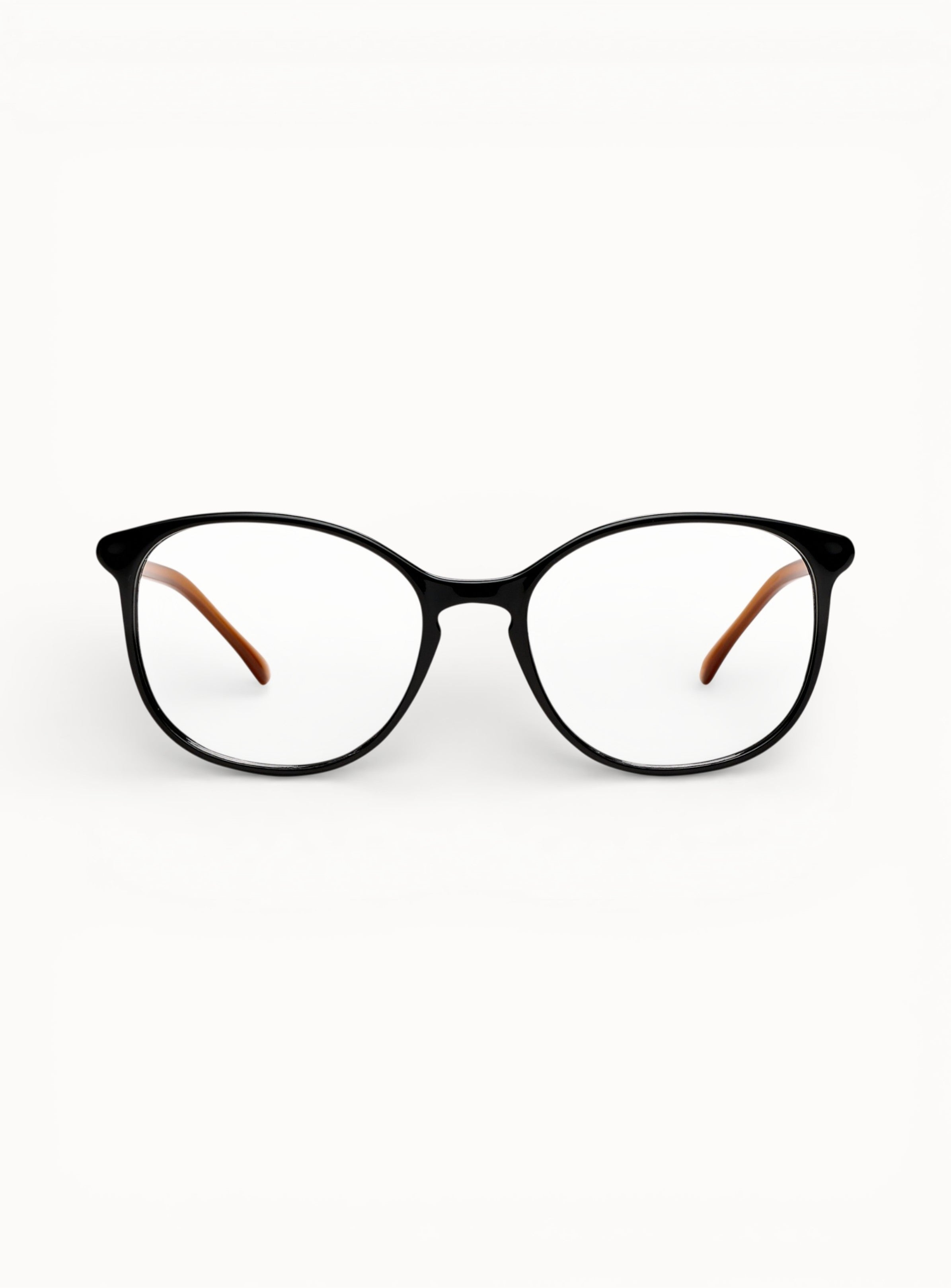 optique-prisca-noir-caramel-face