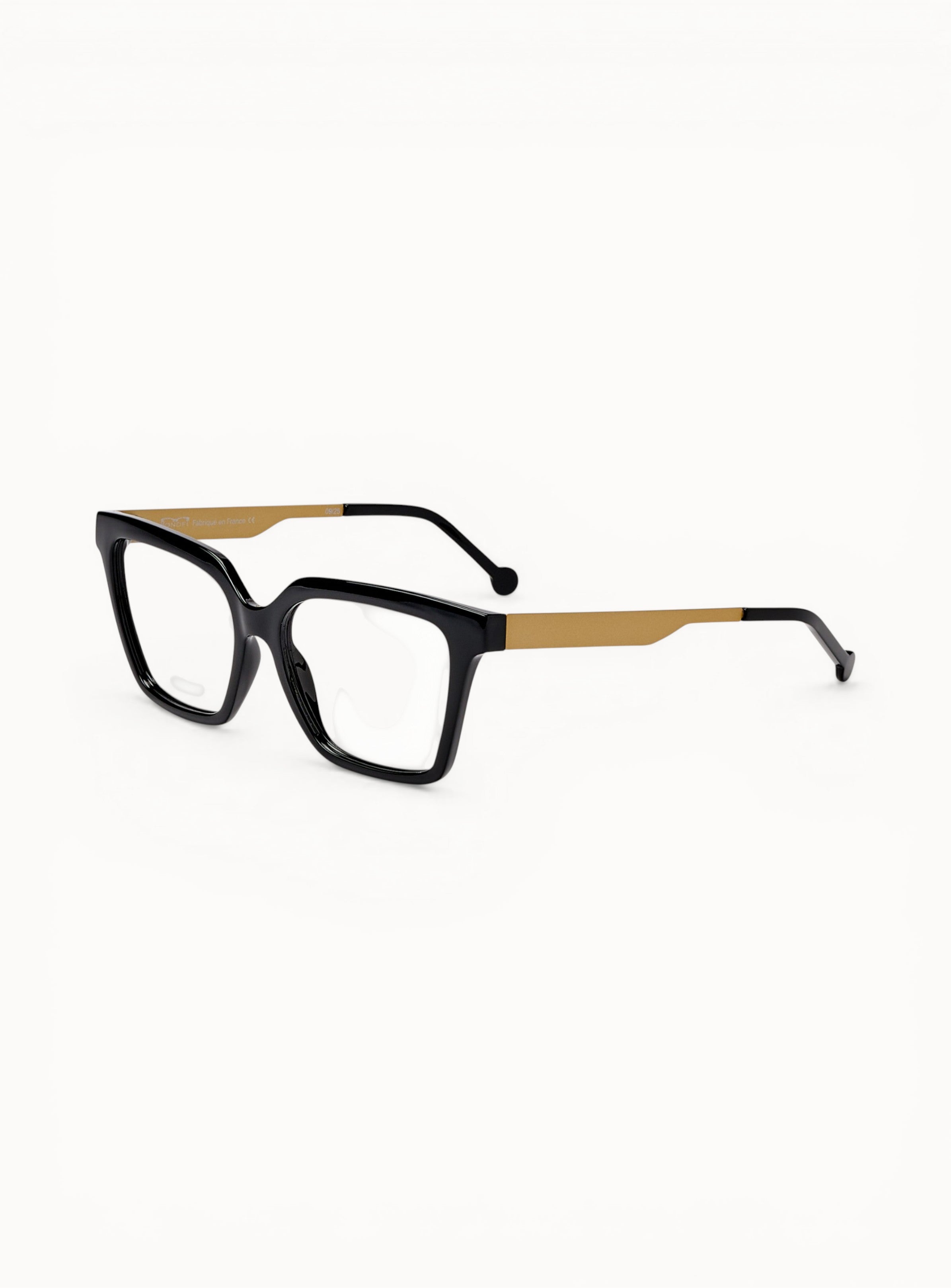 optique-suzy-noir-dore-quart